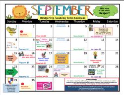 September Calendar